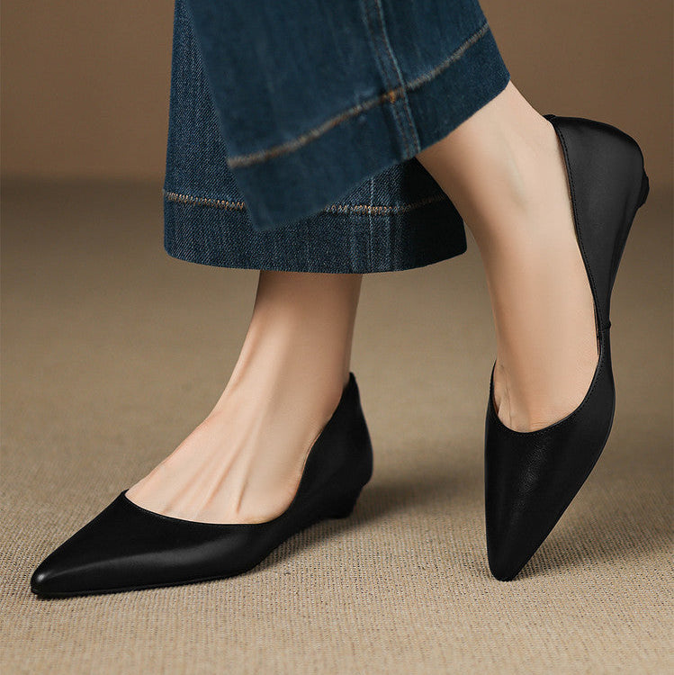 Brenna | Ballet Flats in Genuine Leather