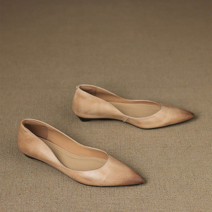Brenna | Ballet Flats in Genuine Leather
