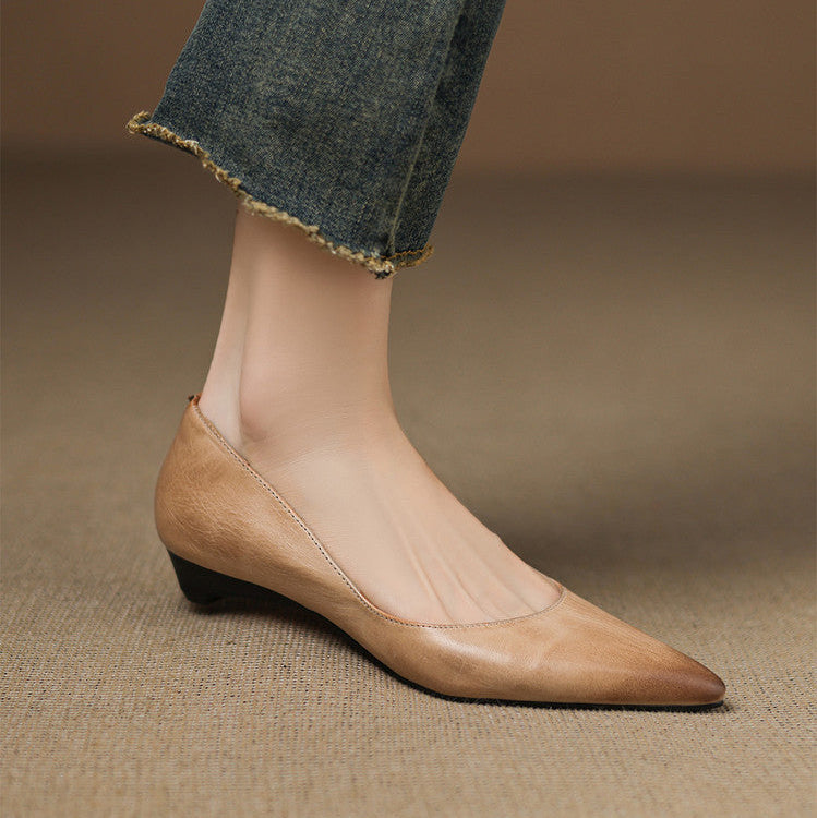 Brenna | Ballet Flats in Genuine Leather