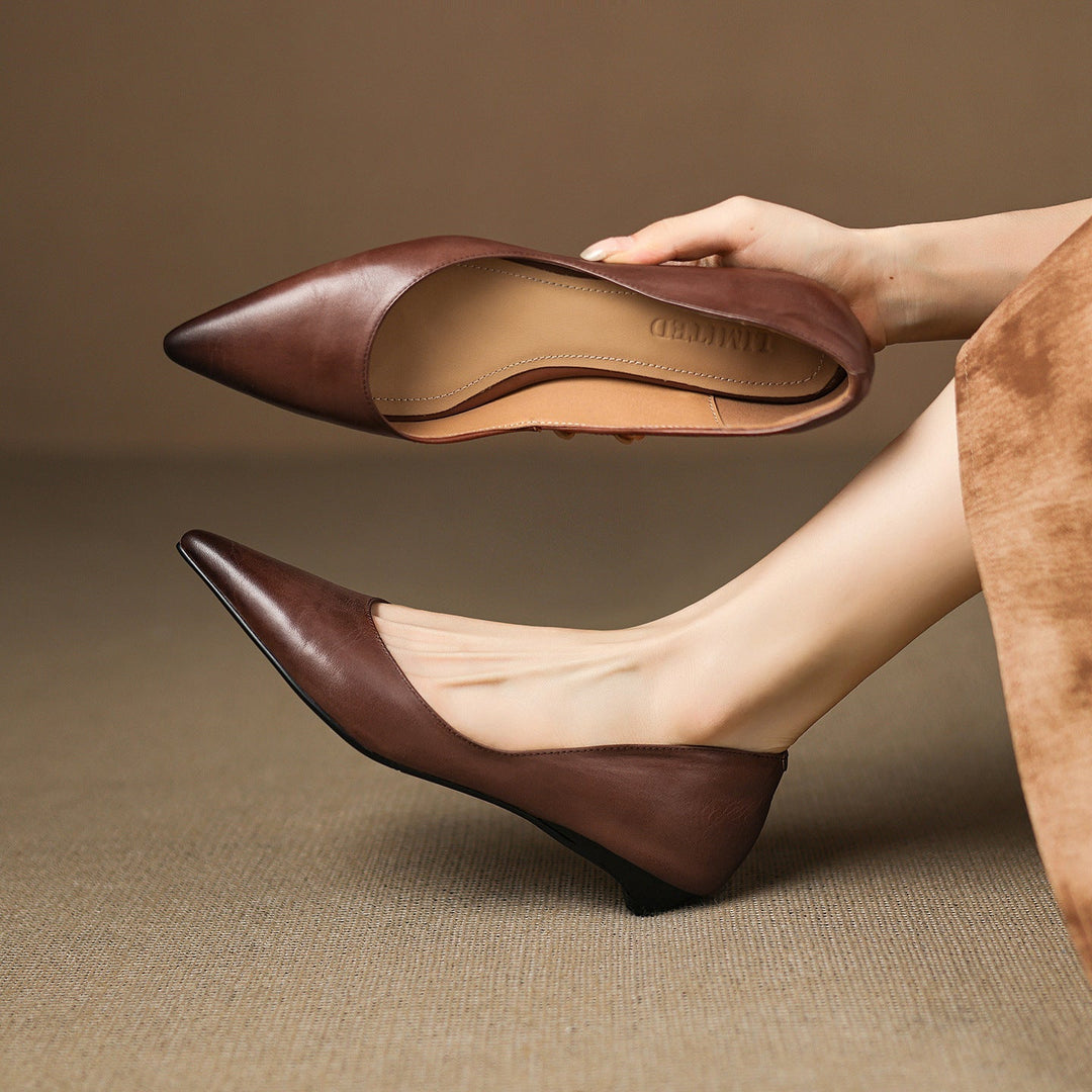 Brenna | Ballet Flats in Genuine Leather