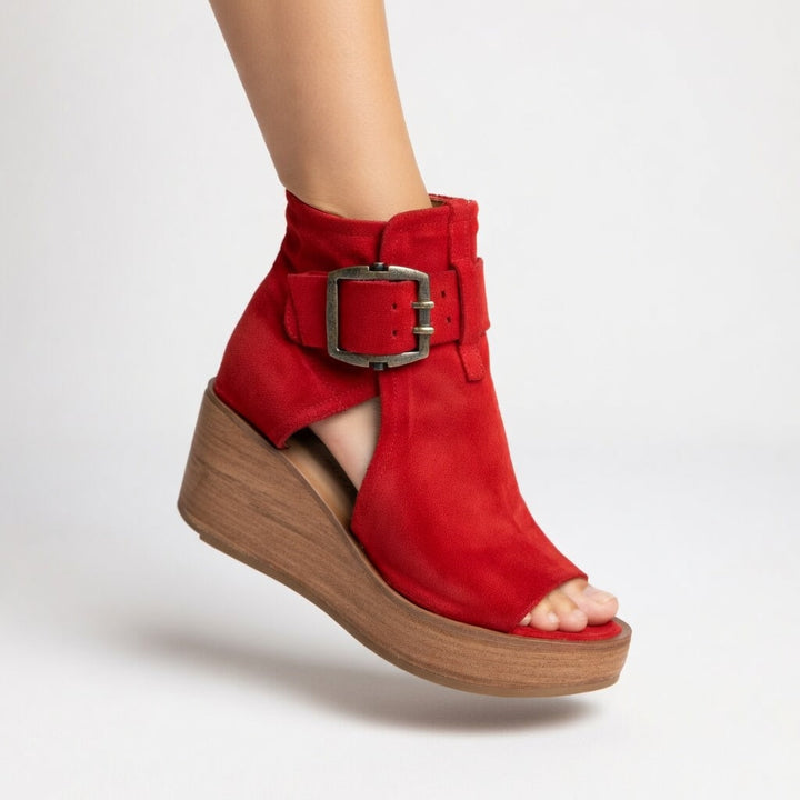 Aaliyah | Open Wedge Ankle Boot