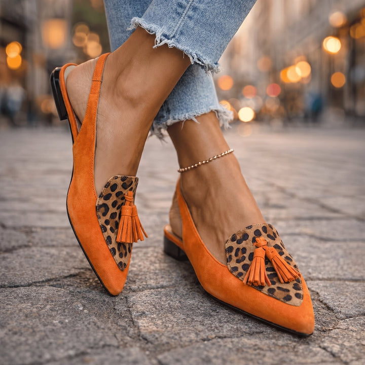Lilliana | Elegant two-tone women’s mules