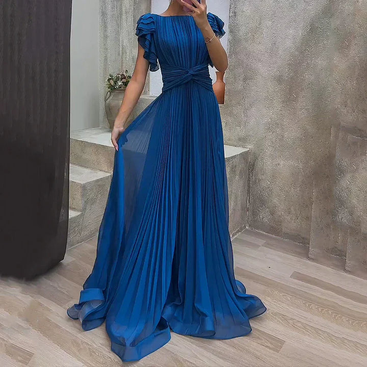 Bella | Pleated Evening Dress