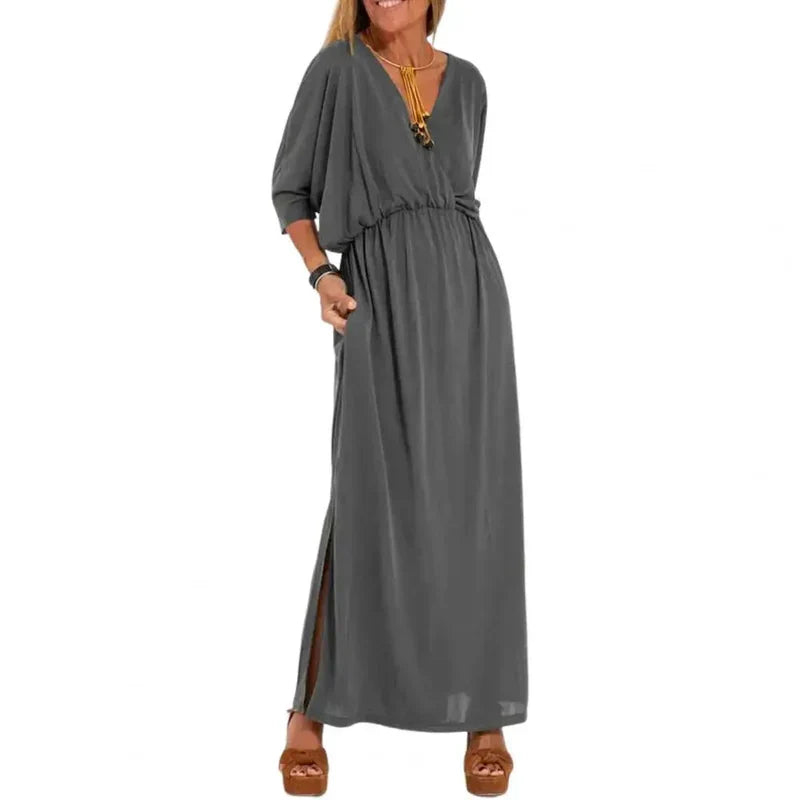 Alyssa | A Long, Flowing Dress with a Unique Style