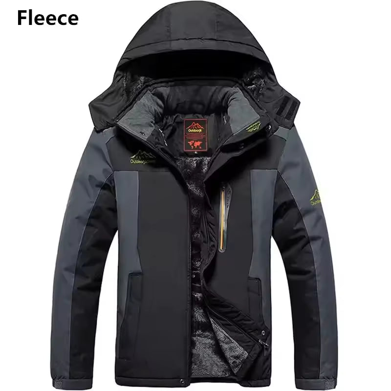 Derek | Fleece-Lined Outdoor Jacket