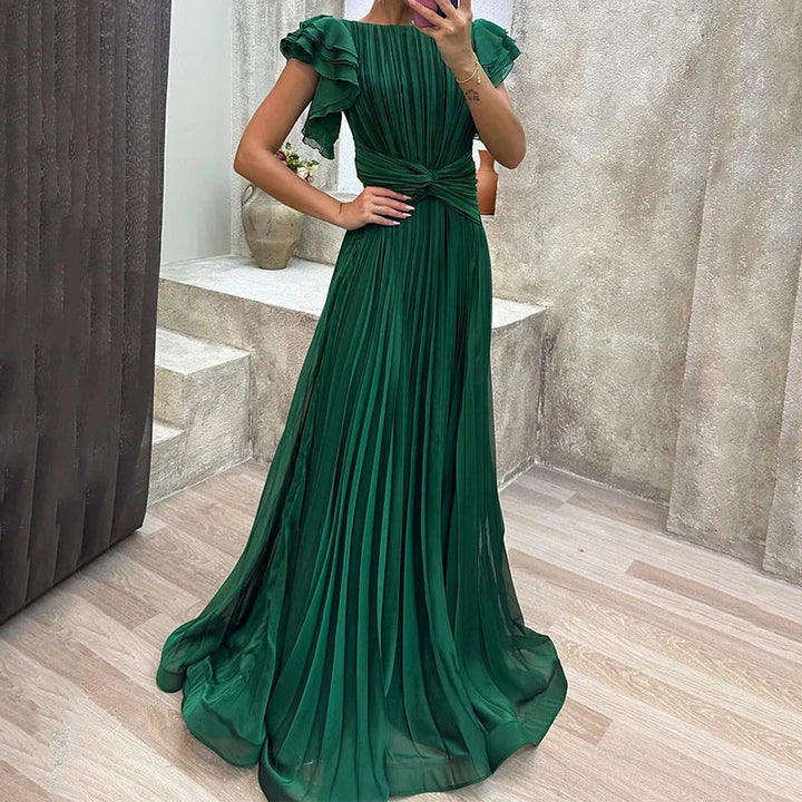 Bella | Pleated Evening Dress