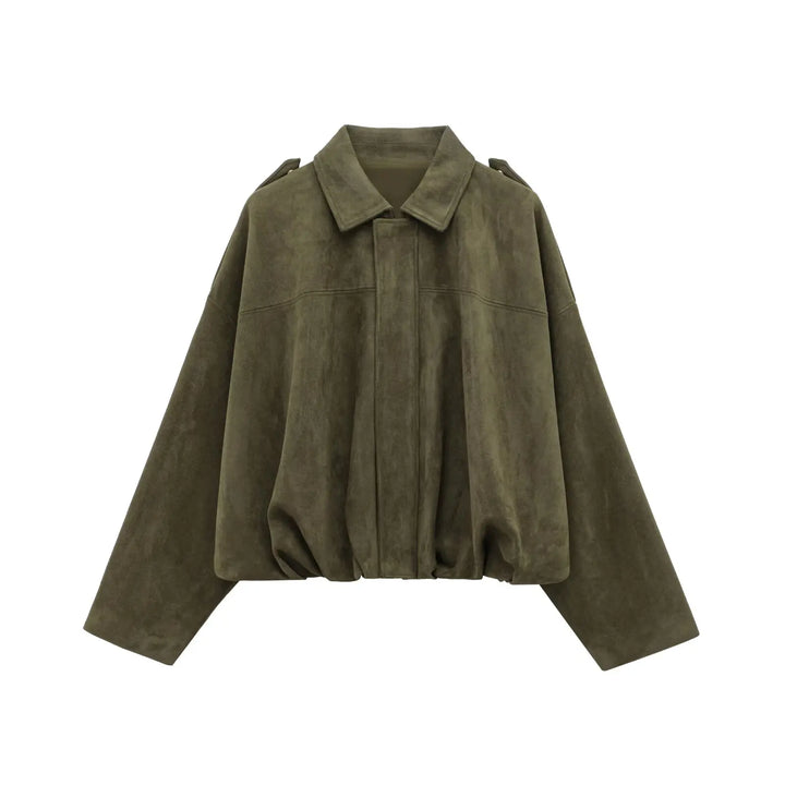 Kendra | Women's Suede Zip Jacket