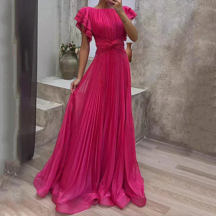 Bella | Pleated Evening Dress