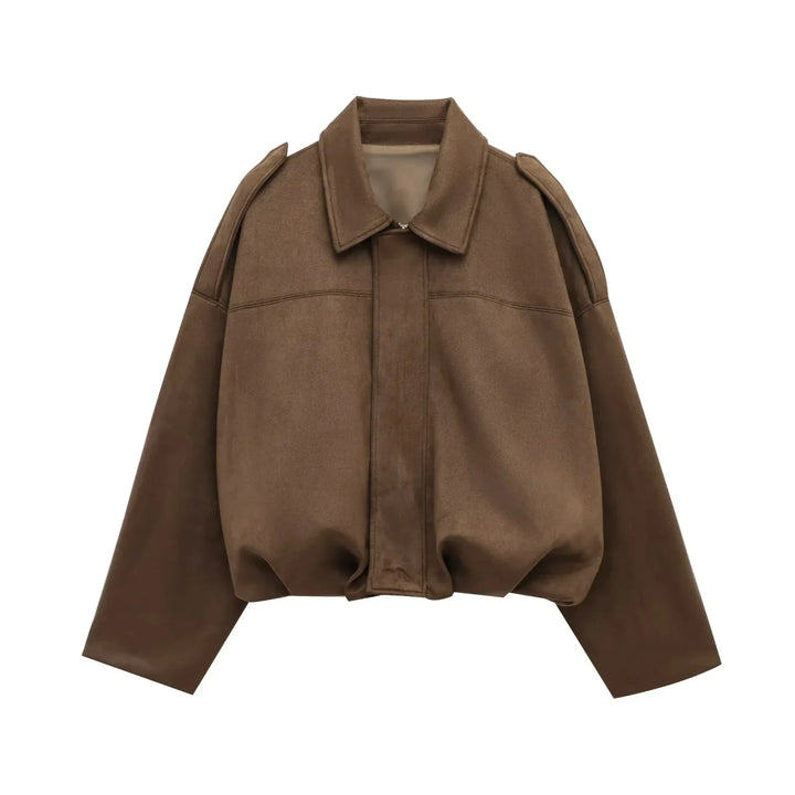 Kendra | Women's Suede Zip Jacket