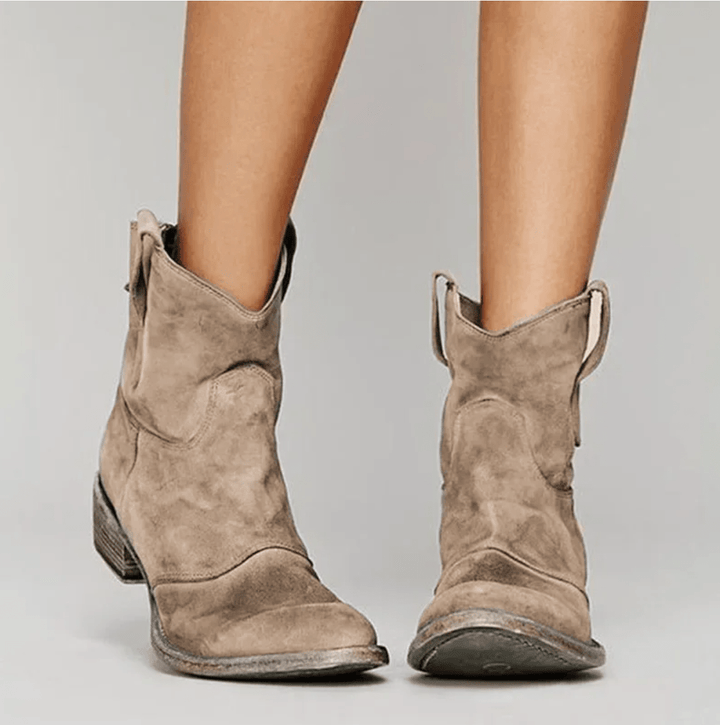 Greta | Suede Orthopedic Boots
