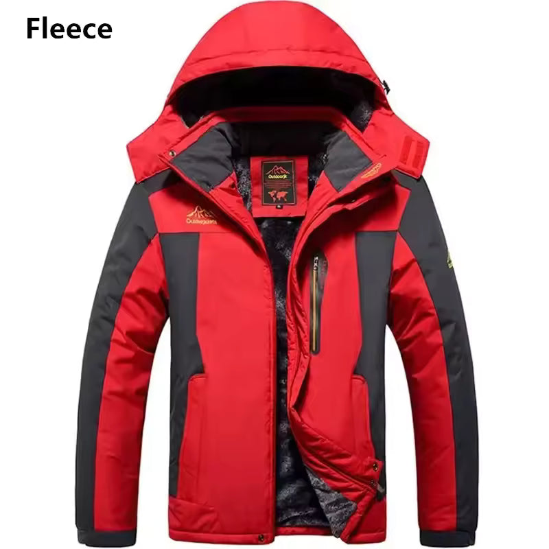 Derek | Fleece-Lined Outdoor Jacket
