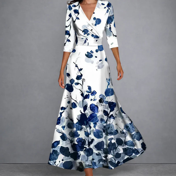 Remi | Sculpting Floral Maxi Dress