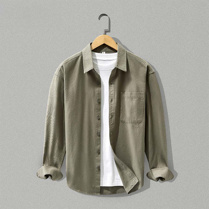 Evan | Classic Organic Cotton Shirt