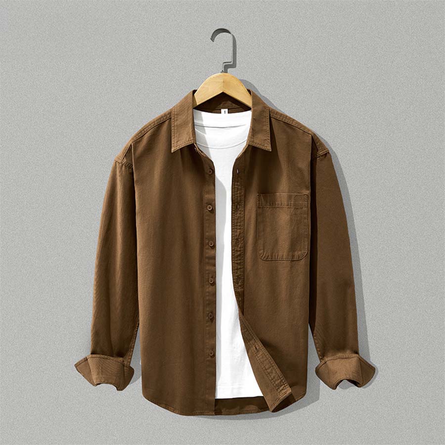 Evan | Classic Organic Cotton Shirt