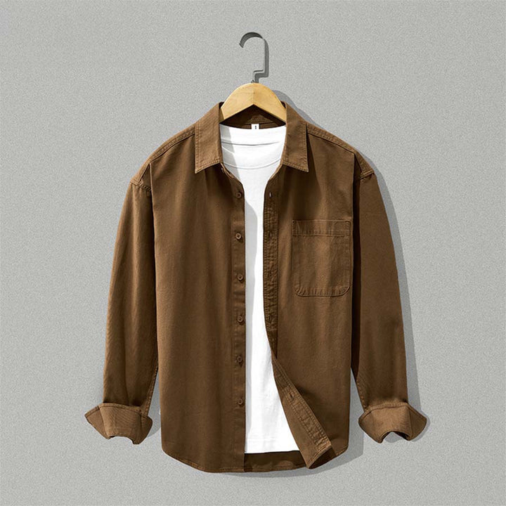 Evan | Classic Organic Cotton Shirt