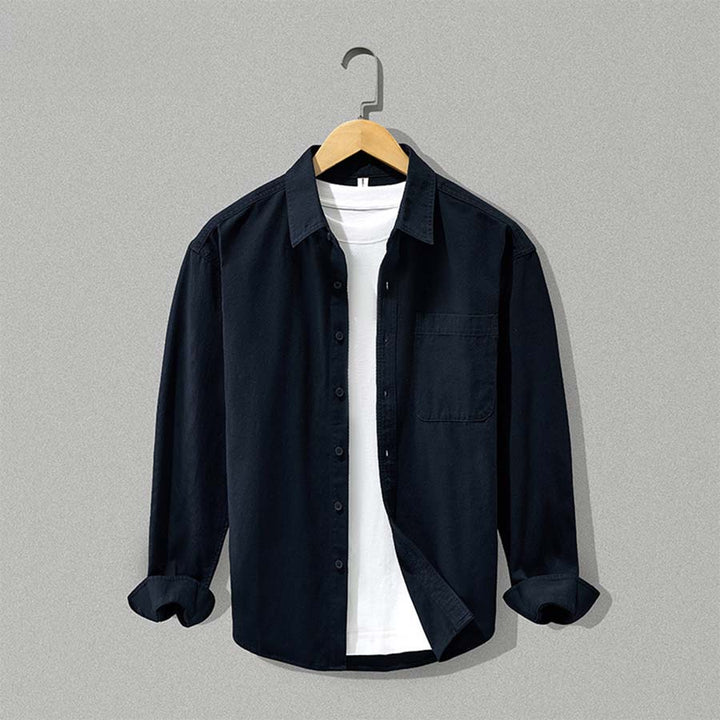 Evan | Classic Organic Cotton Shirt