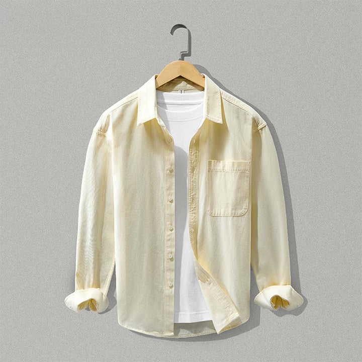 Evan | Classic Organic Cotton Shirt