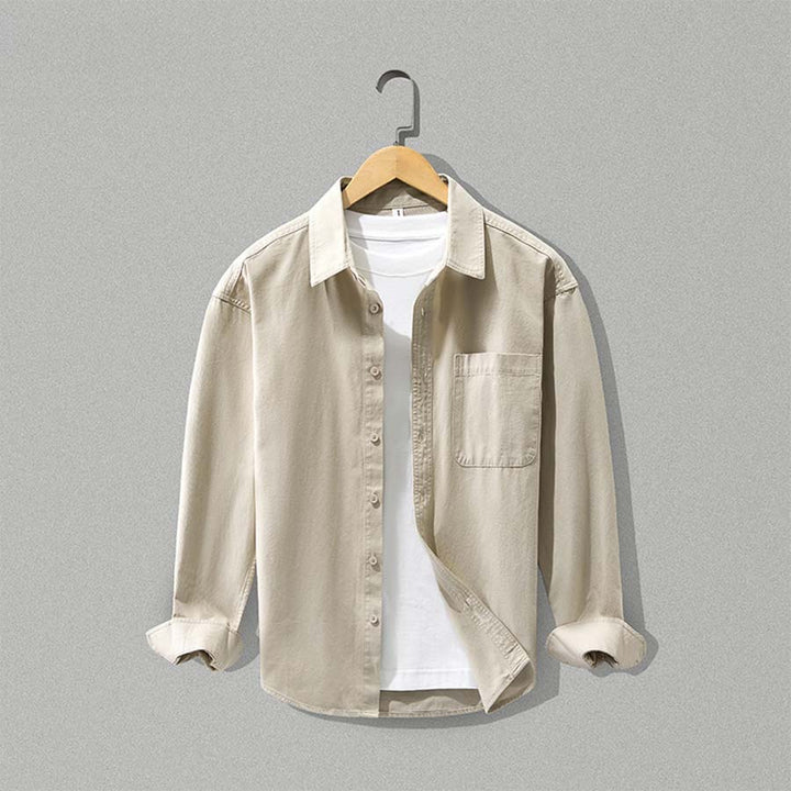 Evan | Classic Organic Cotton Shirt