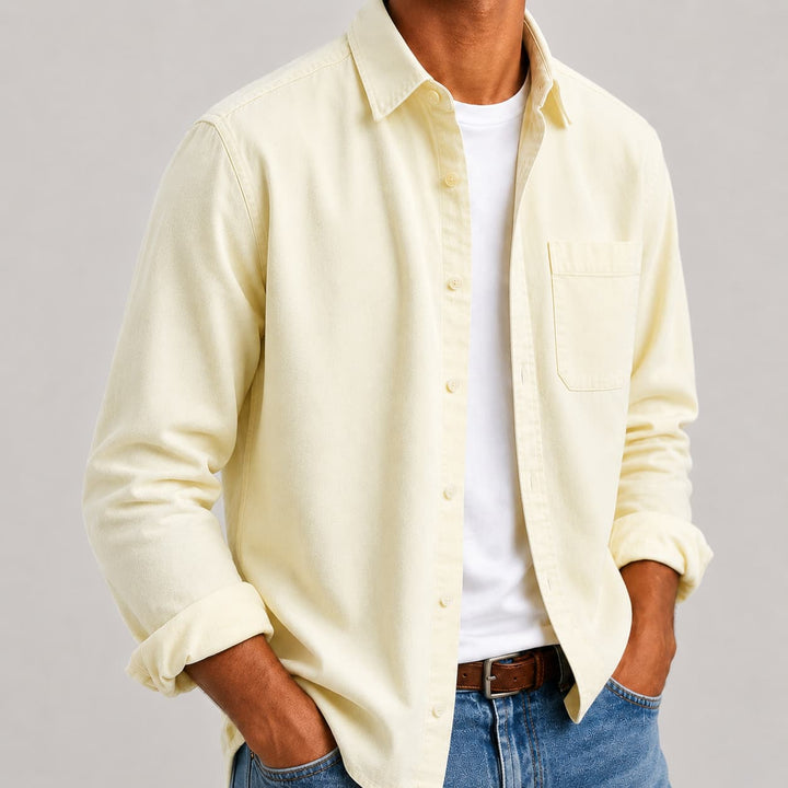 Evan | Classic Organic Cotton Shirt