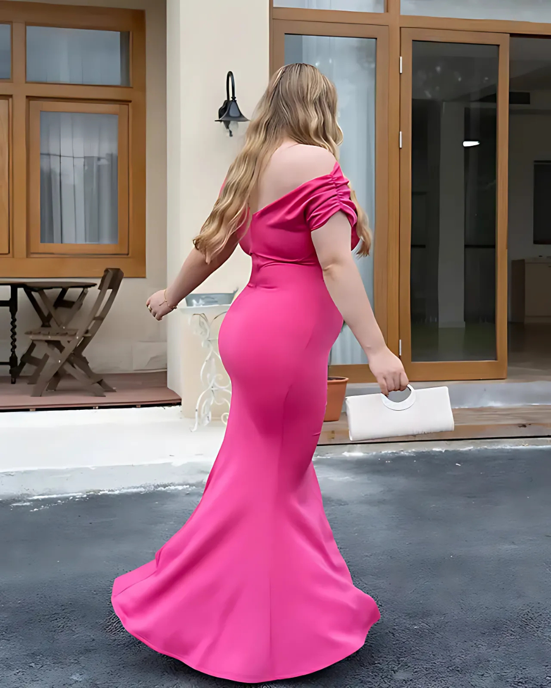 Lara | Off-Shoulder Bodycon Maxi Dress