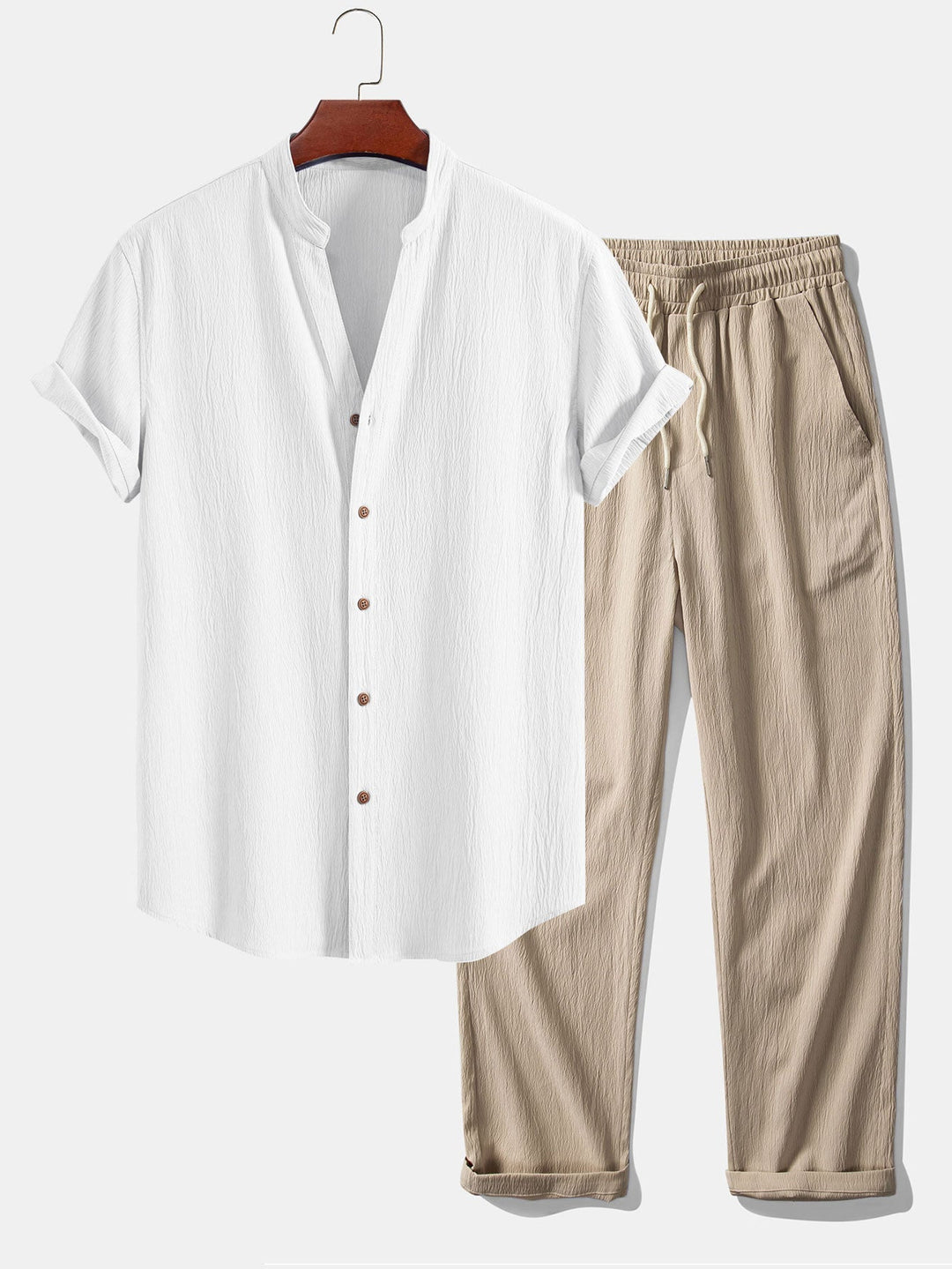 Arthur | Short-sleeve shirt paired with relaxed pant