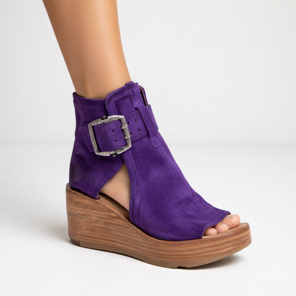 Aaliyah | Open Wedge Ankle Boot
