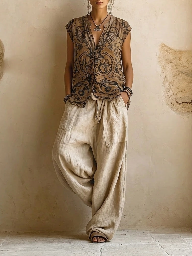 Dahlia | Flowing, Layered Bohemian Outfit