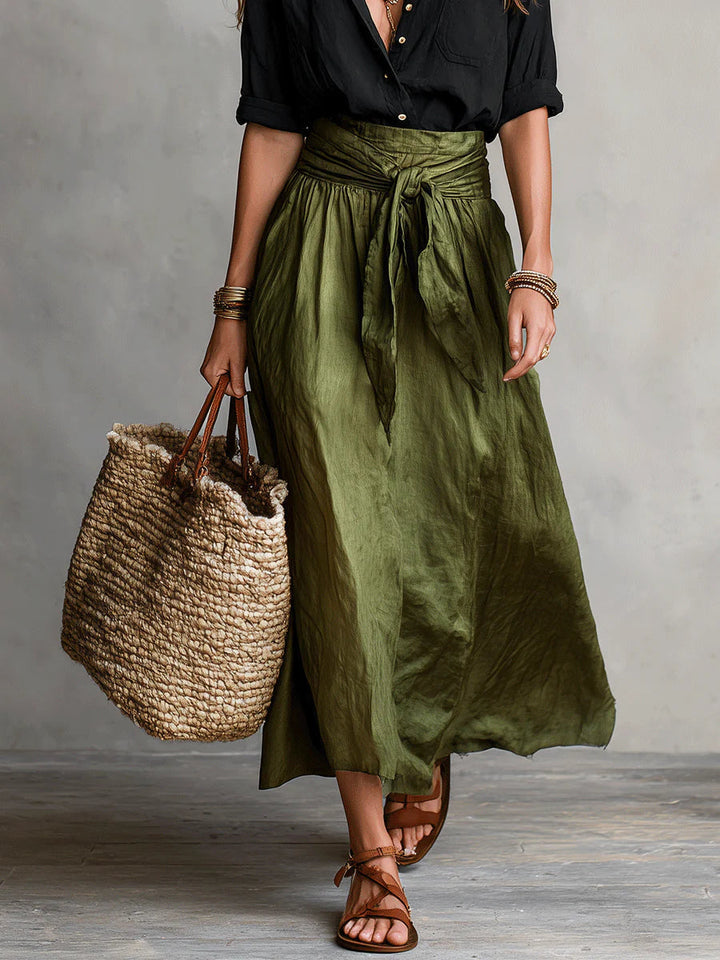Aspen | An Elegant, Flowing One-Shoulder Maxi Dress