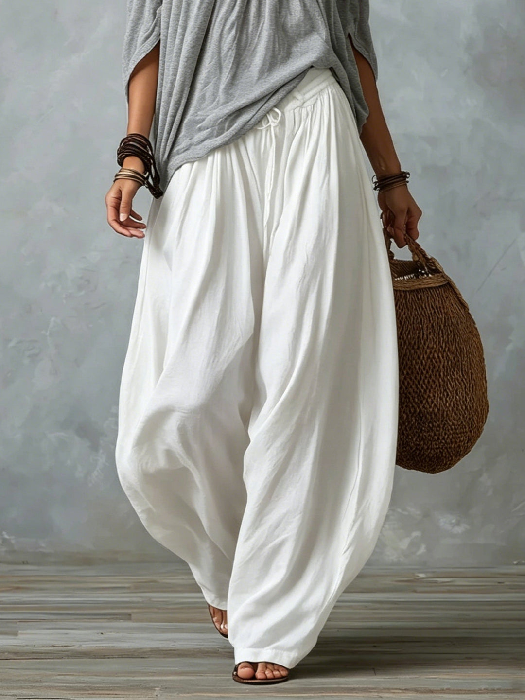 Athena | Bohemian-Style Flowing Lantern Dress