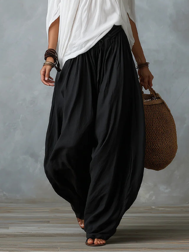 Athena | Bohemian-Style Flowing Lantern Dress
