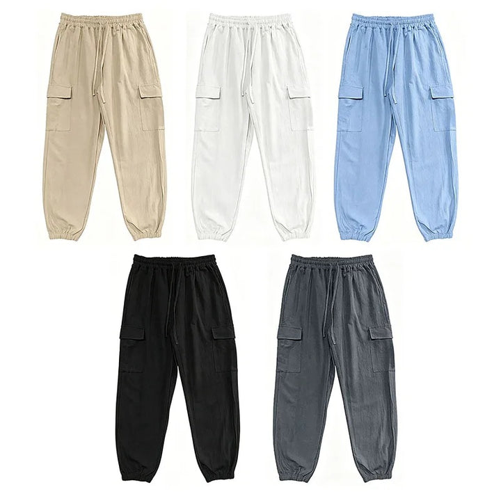Keegan | Men’s Cotton Cargo Jogger Pants