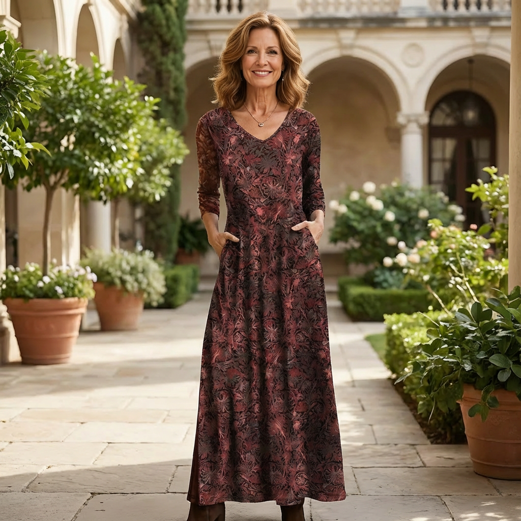 Sienna | Long Floral Dress
