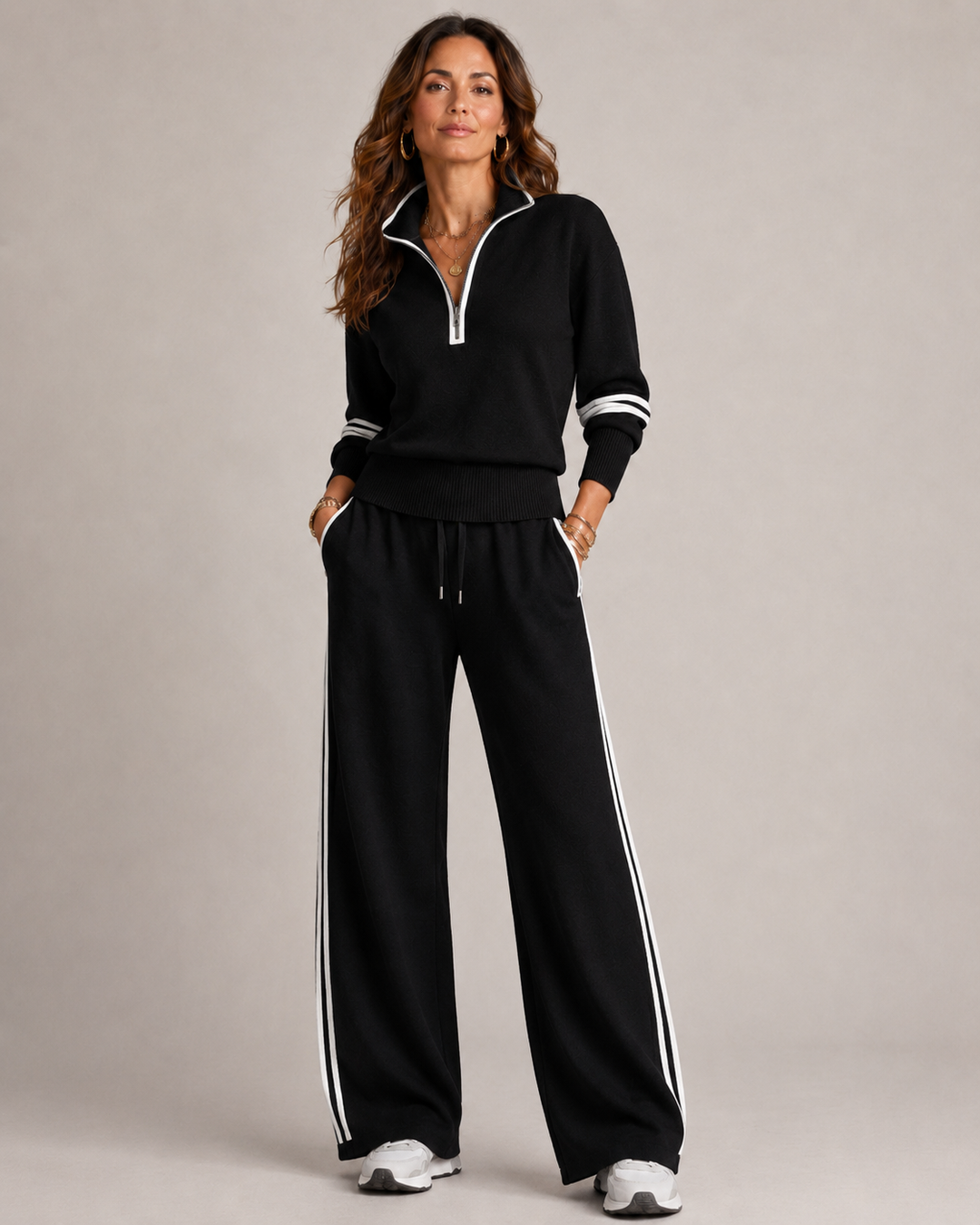 Donna | Luxe Zip Lounge Set