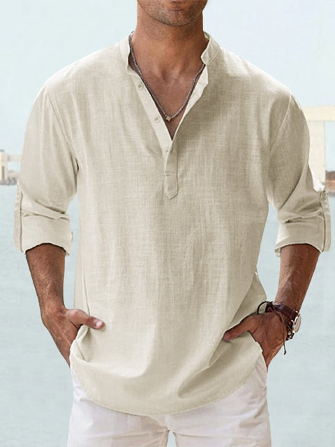 Stuart | Breathable Linen Shirt