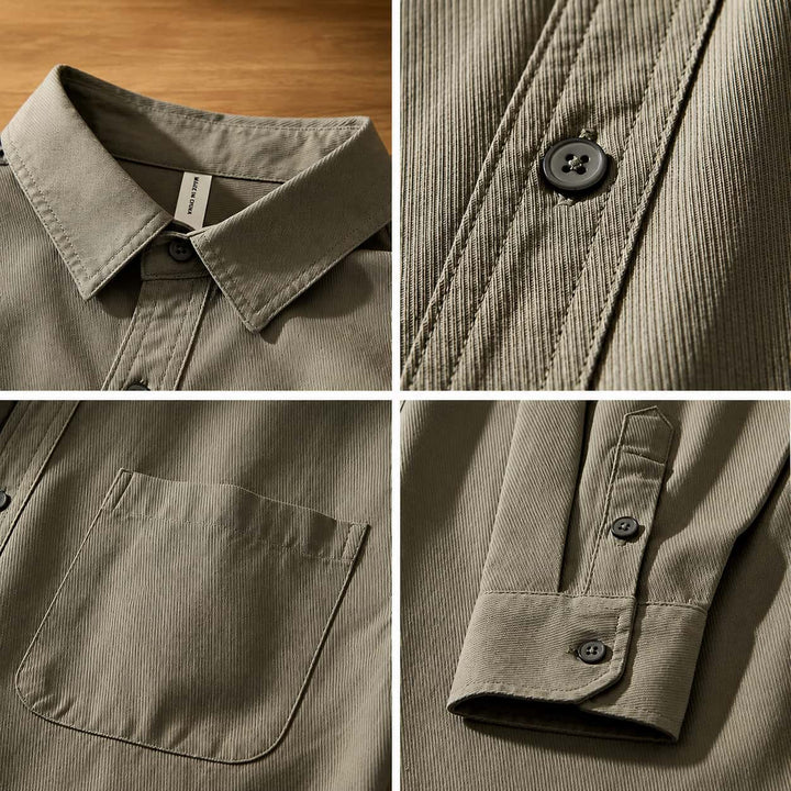 Evan | Classic Organic Cotton Shirt