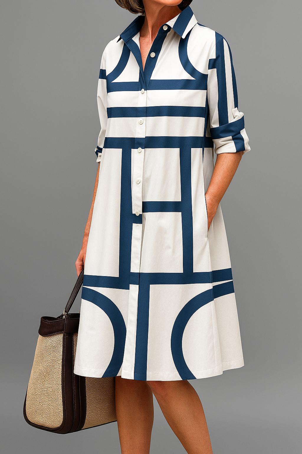 Ysolde | Elegant Midi Dress