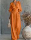 Cecelia | Long, Flowing Printed Jumpsuit
