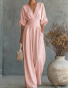 Cecelia | Long, Flowing Printed Jumpsuit