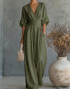 Cecelia | Long, Flowing Printed Jumpsuit