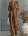 Cecelia | Long, Flowing Printed Jumpsuit