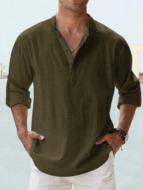 Stuart | Breathable Linen Shirt