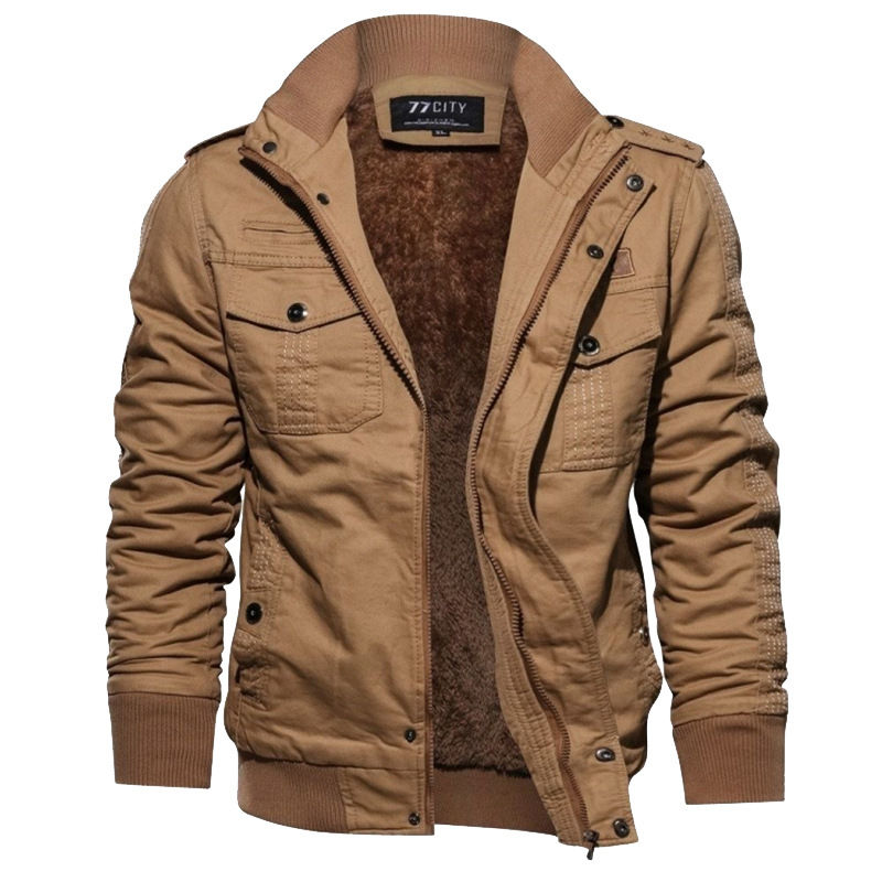 Jacob | Fleece-Lined Utility Jacket
