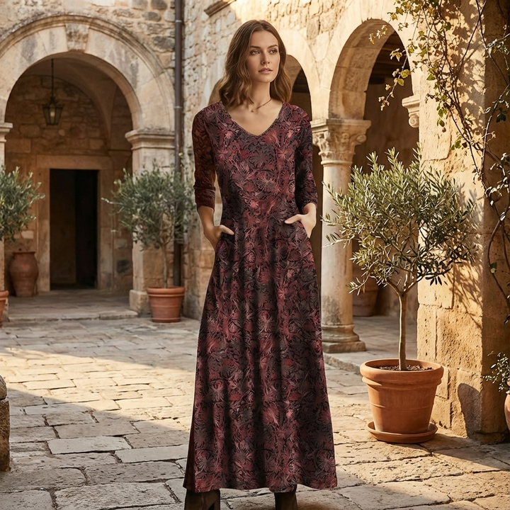 Sienna | Long Floral Dress