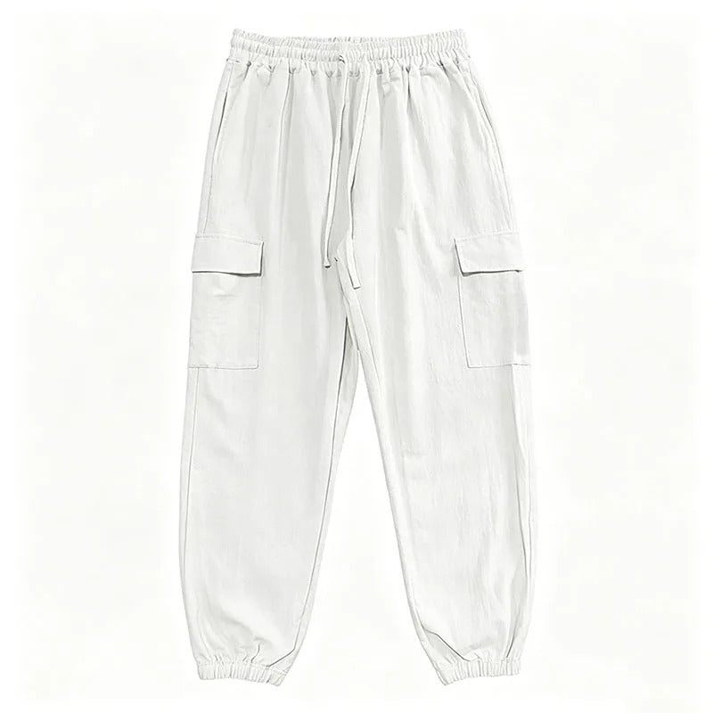 Keegan | Men’s Cotton Cargo Jogger Pants