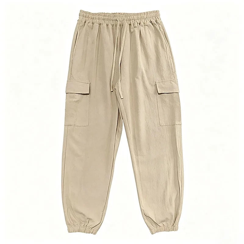 Keegan | Men’s Cotton Cargo Jogger Pants
