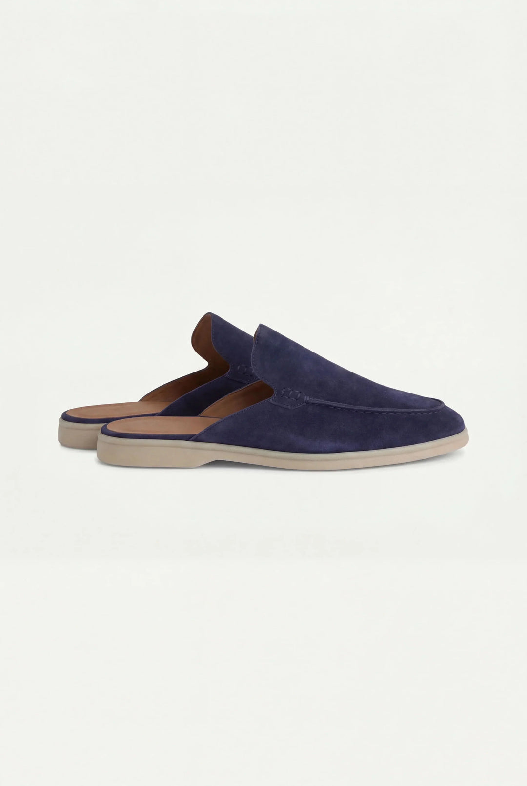 Will | Navy Suede Yacht Mule