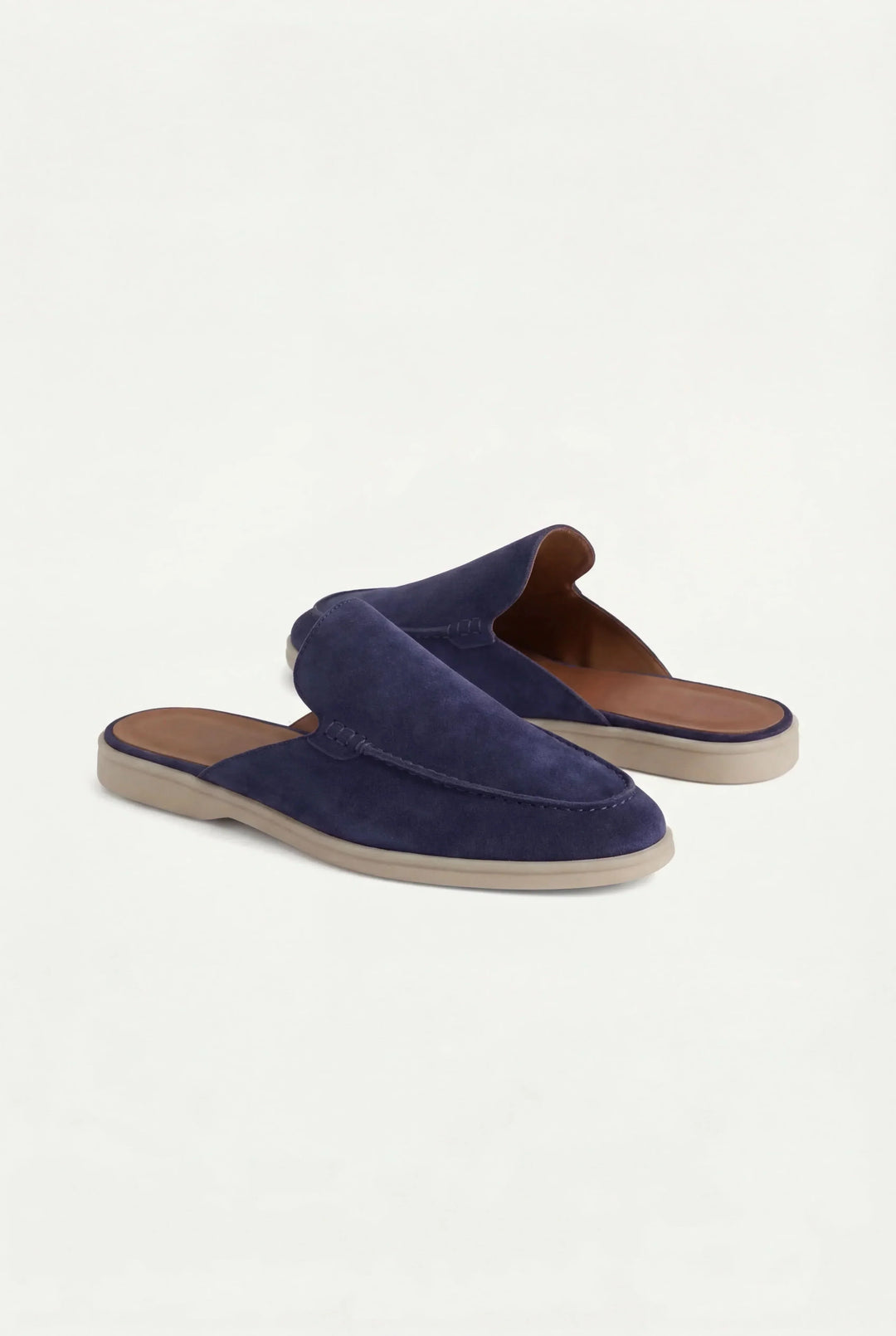 Will | Navy Suede Yacht Mule