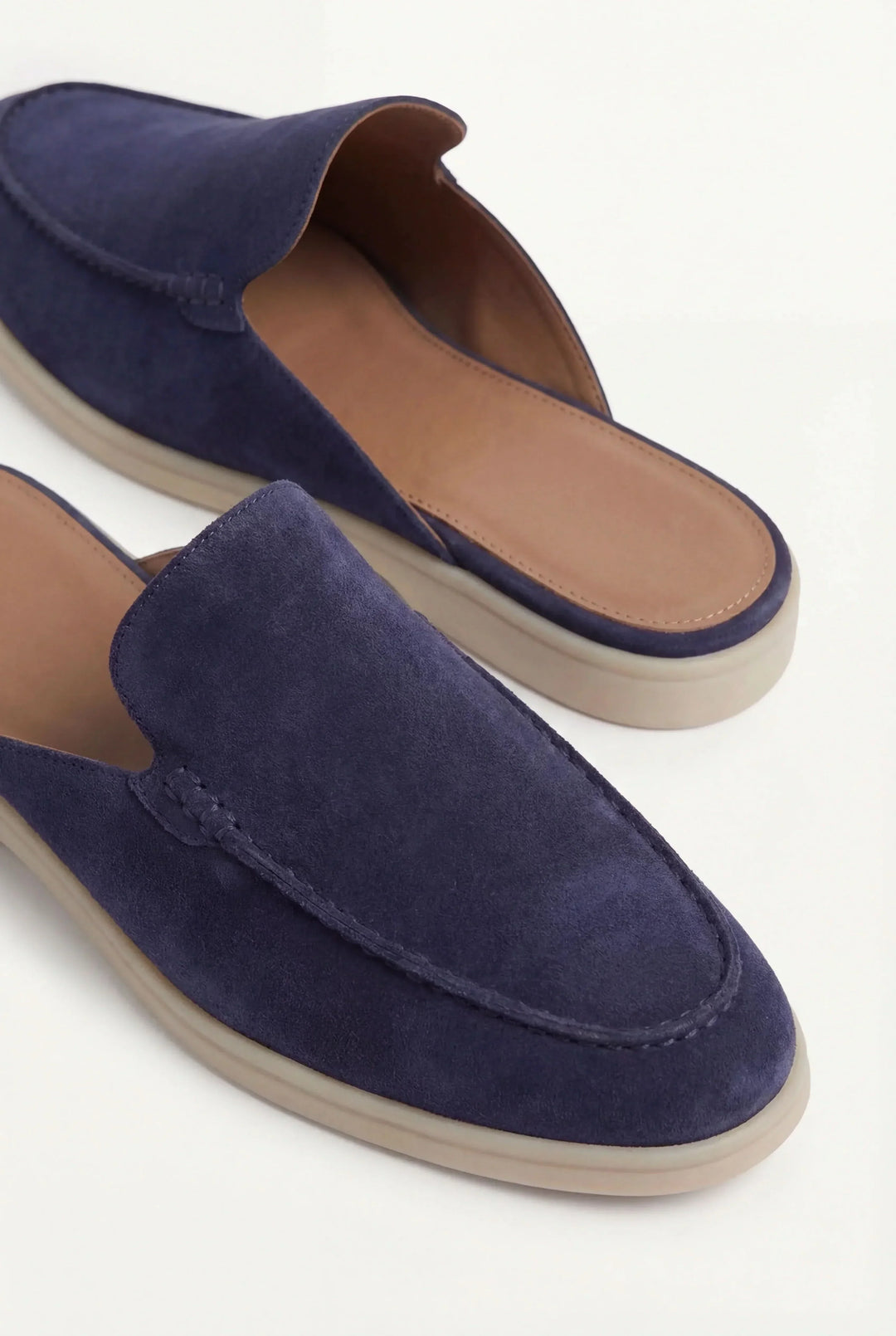 Will | Navy Suede Yacht Mule