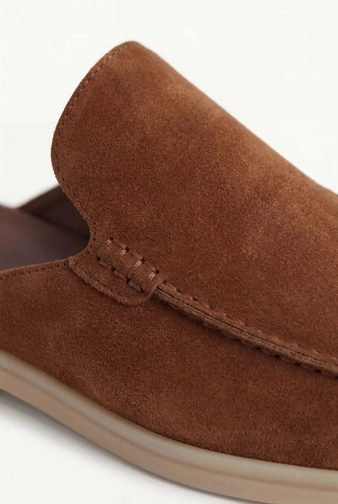 Anthony | Mule in Burgundy Suede