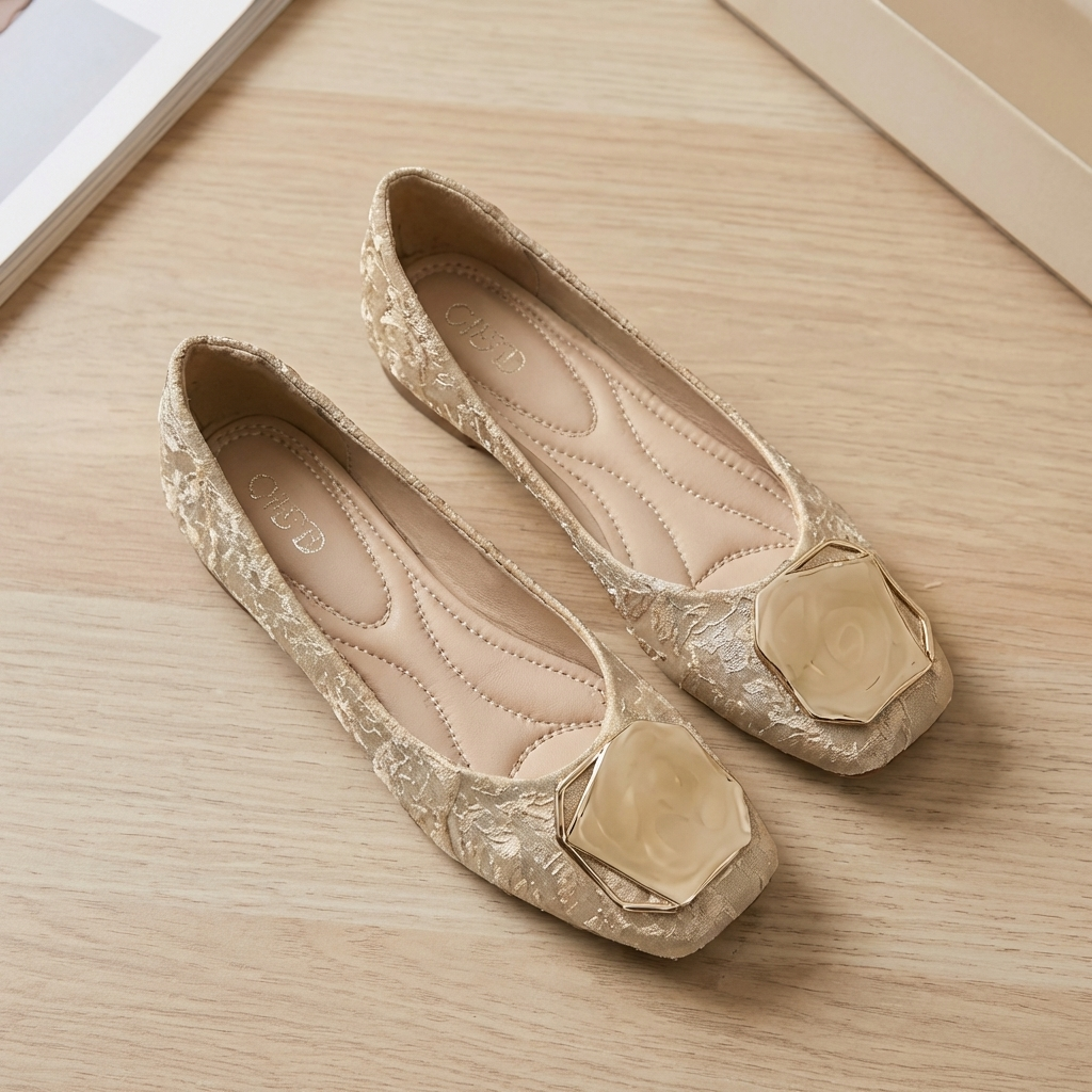Skyla | Mesh Ballerinas
